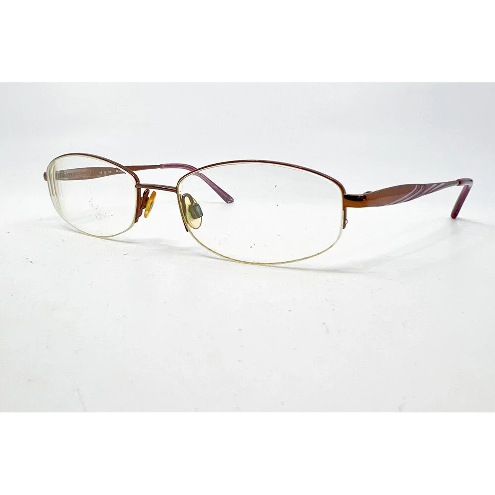 Revlon Eyeglasses Women Purple Autumn Berry RV565 Oval Frame 53-18-135